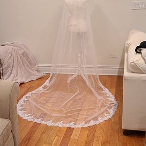 Cathedral Length Drop Veil